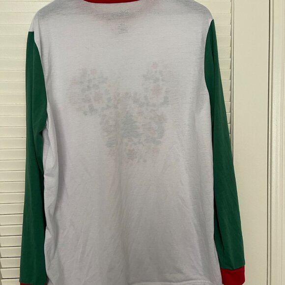 Disney Holiday  Pajama Top Mickey and Minnie - Picture 4 of 5